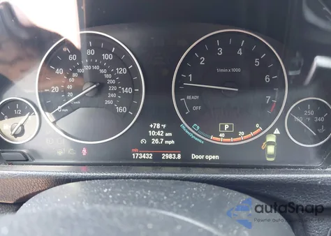 2013 BMW 328I xDrive z USA, uszkodzony, nr VIN WBA3B5C58DF591108